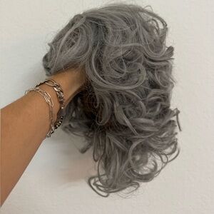 Gray hair wig * costumes * Halloween